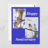 mehr truman, mrs truman, Happy, Anniversary Postkarte (Vorne/Hinten)