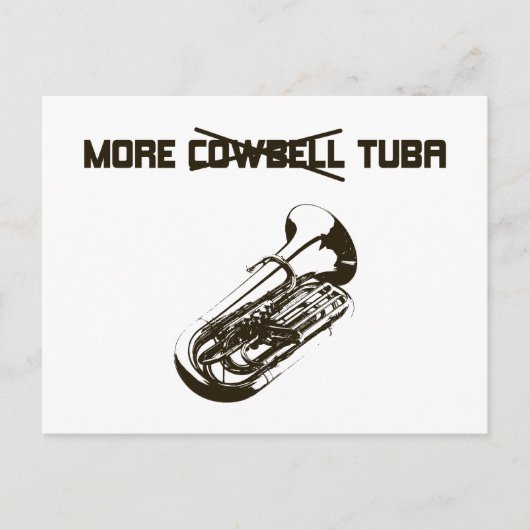 Mehr Tuba Postkarte (Vorderseite)