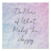 Mehr tun poster (Vorderseite)