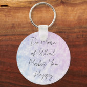 Mehr tun schlüsselanhänger (Vorderseite)