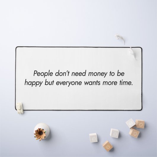 Mehr Uhr Schreibtischunterlage (Kindertisch)