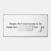 Mehr Uhr Schreibtischunterlage (Tastatur & Maus)