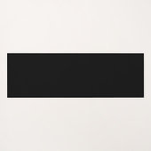 Mehr Verschieben einfacher Text schwarz Yoga-Matte Yogamatte (Rückseite (Horizontal))