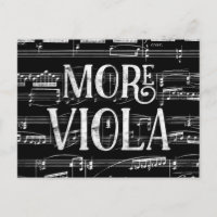 Mehr Viola Chalkboard - Schwarz-weiße Musik