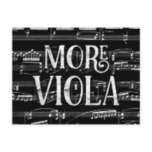 Mehr Viola Chalkboard - Schwarz-weiße Musik