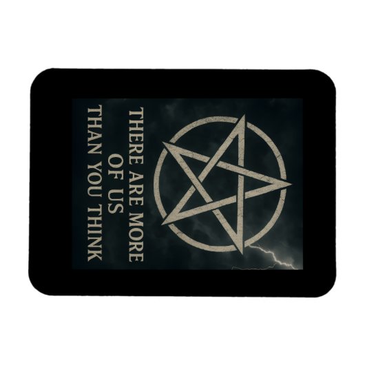 Mehr von uns Wicca Magnet (Horizontal)