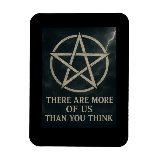 Mehr von uns Wicca Magnet (Vertikal)