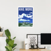 Mehr Wanderung Poster (Heimbüro)