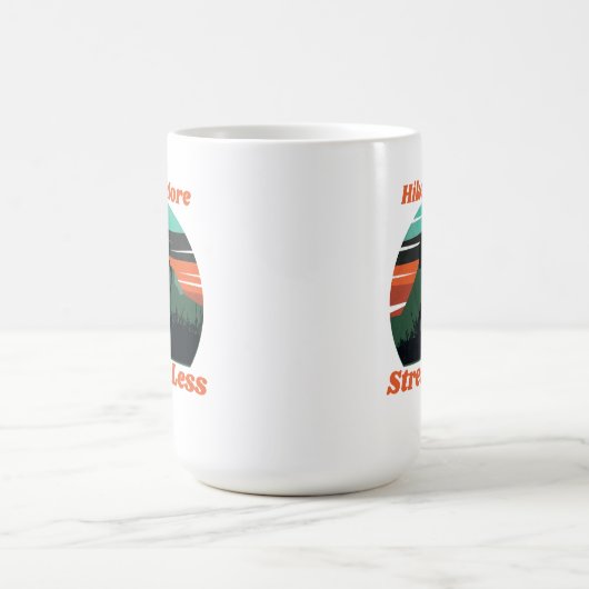 Mehr Wanderung, weniger Tasse (Mittel)