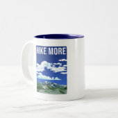 Mehr Wanderung Zweifarbige Tasse (Vorderseite Links)