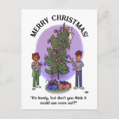 Mehr Weihnachtskarten Postkarte (Vorderseite)