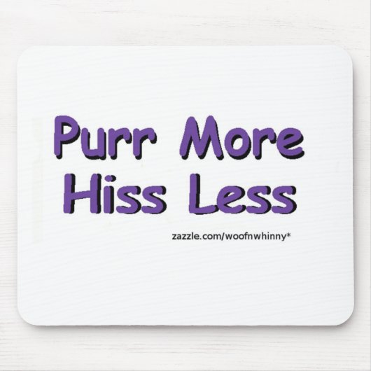 Mehr, weniger. mousepad (Vorne)