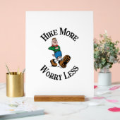 Mehr, weniger Sorgen Acrylschild (Hochzeit)