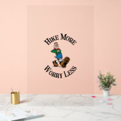 Mehr, weniger Sorgen Acrylschild (Hochzeit)