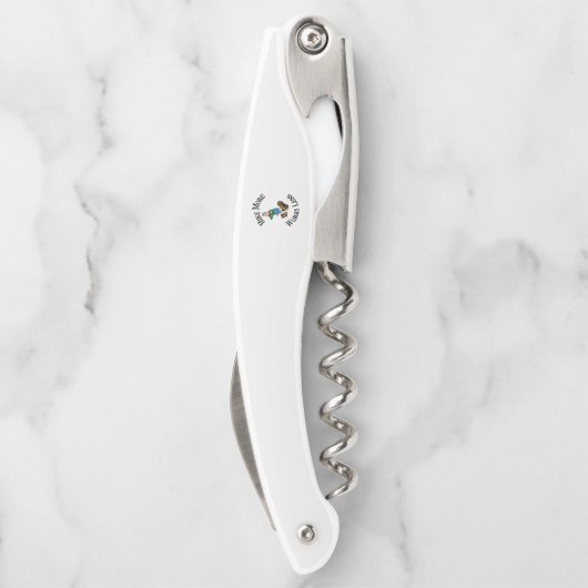 Mehr, weniger Sorgen Kellnermesser (Rückseite)