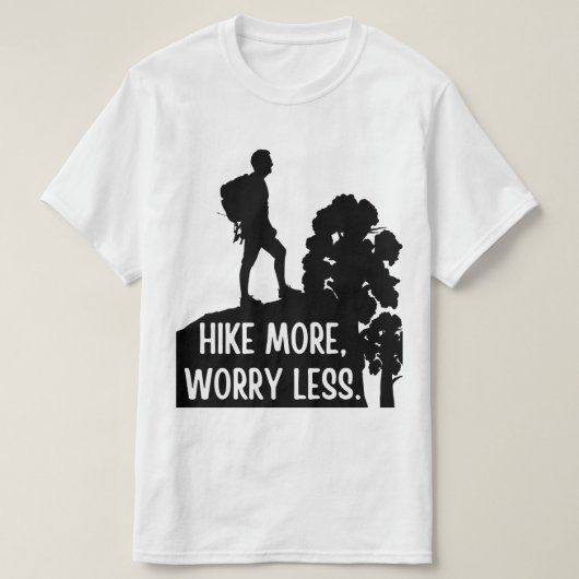 Mehr, weniger Sorgen. T-Shirt (Design vorne)