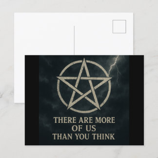 Mehr Wicca Postcard Postkarte