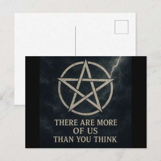 Mehr Wicca Postcard Postkarte (Vorne/Hinten)