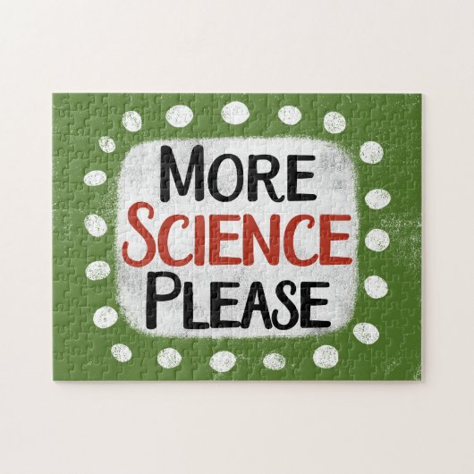 Mehr Wissenschaft bitte Jigsaw Puzzle (Horizontal)