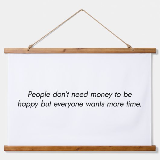 Mehr Zeit Holztäfelung Wandteppiche (Vorne)