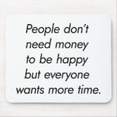 Mehr Zeit Mouse Pad Mousepad (Vorne)