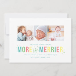 Mehr zu den Geburtshilfeverkündungen des Merrier H Feiertagskarte