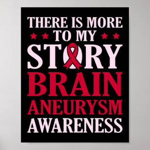 Mehr zu meiner Geschichte Gehirnaneurysma Aufkläru Poster