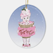 Mehr Zuckerpflaumen, bitte verzieren Keramik Ornament (Links)