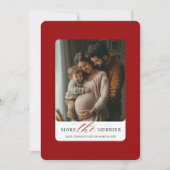 Mehr zur Ankündigung des Merrier Christmas Baby Fo (Vorderseite)