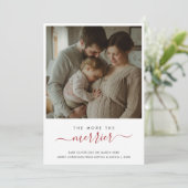 Mehr zur Ankündigung des Merrier Pregnancy Fotos (Stehend Vorderseite)