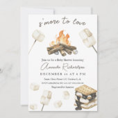 Mehr zur Liebe Babydusche Einladung (Vorderseite)