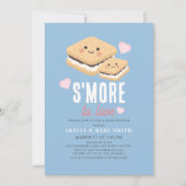 Mehr zur Liebe Kawaii Blue Boy Baby Shower Einladung (Vorderseite)