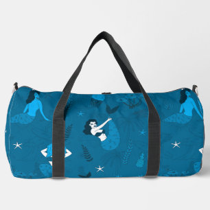 mehrachenhaftes Mermaigemuster Duffle Bag