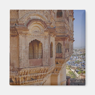 Mehrangarh-Festung überragt Jodhpur, Die Blaue Magnet