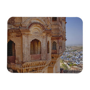 Mehrangarh-Festung überragt Jodhpur, Die Blaue Magnet
