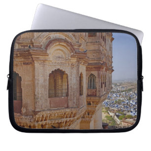 Mehrangarh-Festung überragt Jodhpur, Die Blauen Laptopschutzhülle