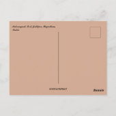 Mehrangarh Fort Jodhpur Rajasthan Indien Postkarte (Rückseite)