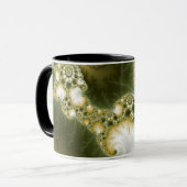 Mehratomig - Fraktal-Tasse Tasse (Vorderseite Links)