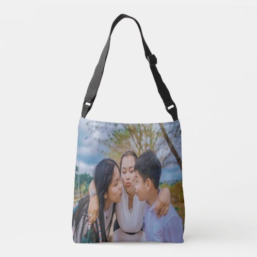 Mehrdruck-Cross-Body-Bag Tragetaschen Mit Langen Trägern (Rückseite)