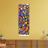 Mehrere Augen auf Leinwand (Insitu (Wohnzimmer))