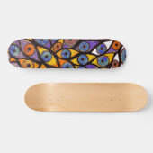 Mehrere Augen Skateboard (Horizontal)