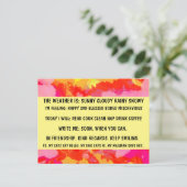 MEHRERE AUSWAHL Funny Funny Faulenzer Person Retro Postkarte (Stehend Vorderseite)