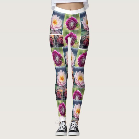 MEHRERE BLUME LEGGINGS (Vorderseite)