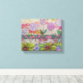 Mehrere Blume Leinwanddruck (Insitu (Holzboden))