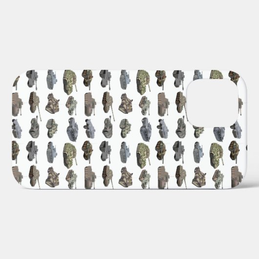 Mehrere deutsche WW2-Tanks Case-Mate iPhone Hülle (Rückseite (Horizontal))