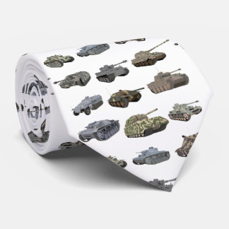 Mehrere deutsche WW2-Tanks Krawatte