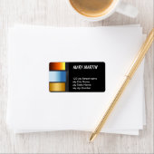 Mehrere Farben Adressaufkleber (Insitu)