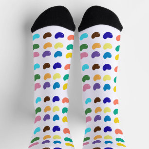 Mehrere Farben von Jelly Beans Socken