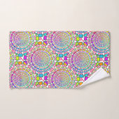 MEHRERE FARBKREISE BADHANDTUCH SET (Handtuch)