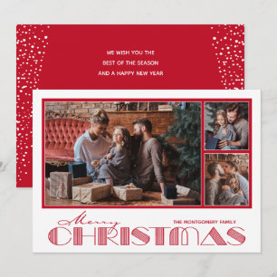 Mehrere Fotos Frohe Weihnachten